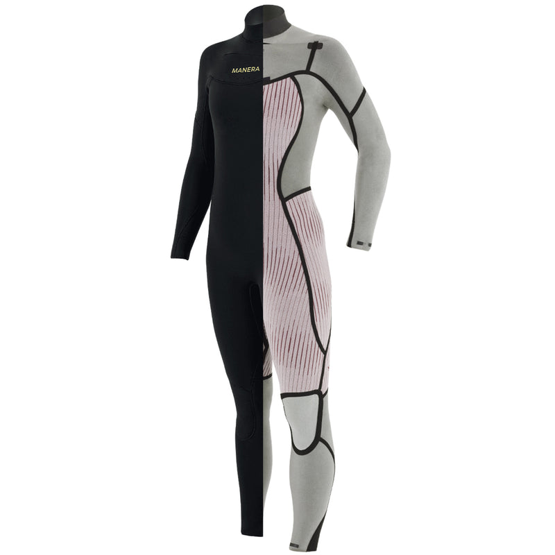 Load image into Gallery viewer, Manera Women's Magma Meteor 4/3 Chest-Zip Wetsuit - 2023