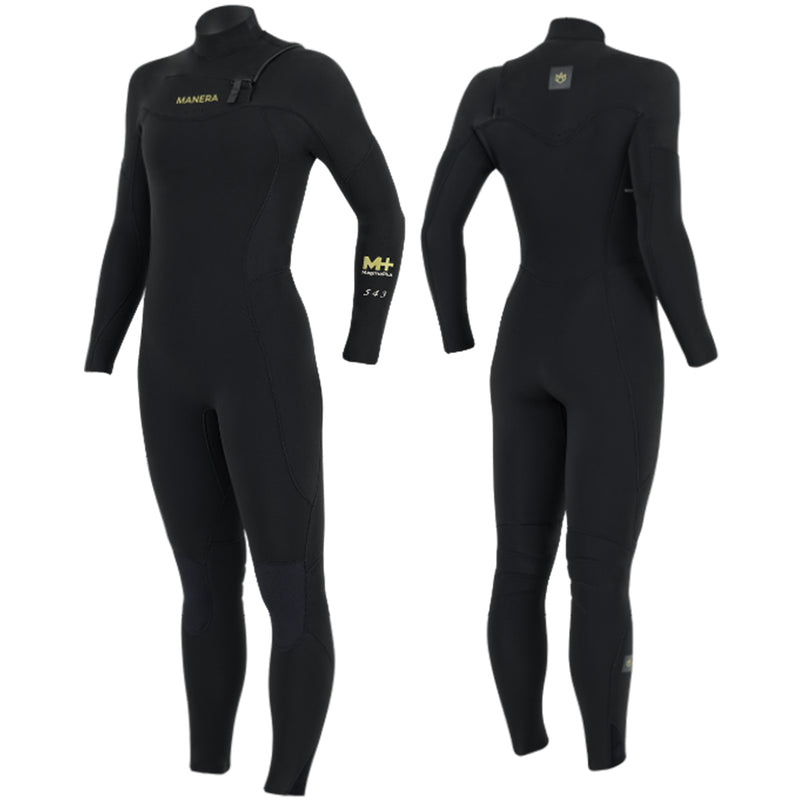 Load image into Gallery viewer, Manera Women's Magma Meteor 5/4/3 Chest-Zip Wetsuit - 2023