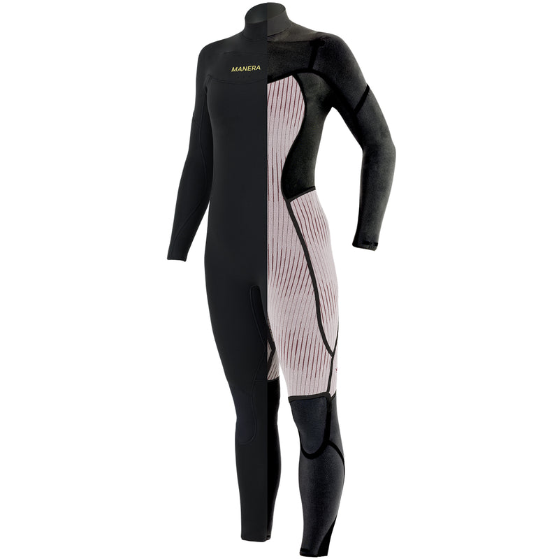 Load image into Gallery viewer, Manera Women's Magma Steamer 5/4/3 Chest-Zip Wetsuit - 2024