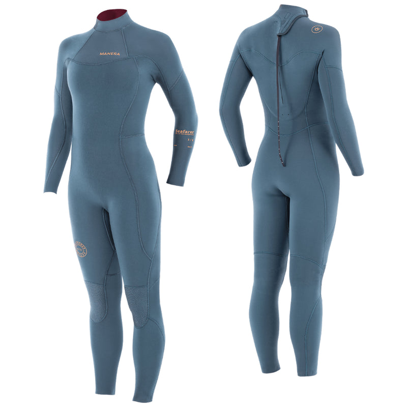 Load image into Gallery viewer, Manera Women's Seafarer 3/2 Back-Zip Wetsuit