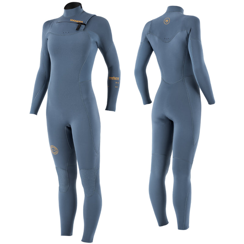 Load image into Gallery viewer, Manera Women's Seafarer 3/2 Chest-Zip Wetsuit - 2024