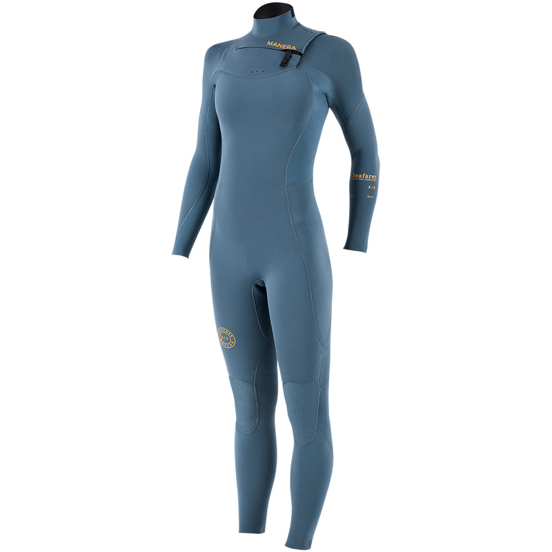 Load image into Gallery viewer, Manera Women's Seafarer 3/2 Chest-Zip Wetsuit - 2024
