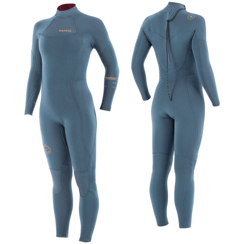 Load image into Gallery viewer, Manera Women's Seafarer 4/3 Back-Zip Wetsuit