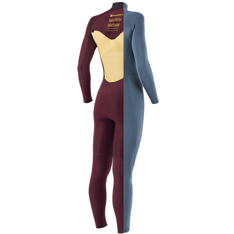 Load image into Gallery viewer, Manera Women's Seafarer 4/3 Chest-Zip Wetsuit - 2024