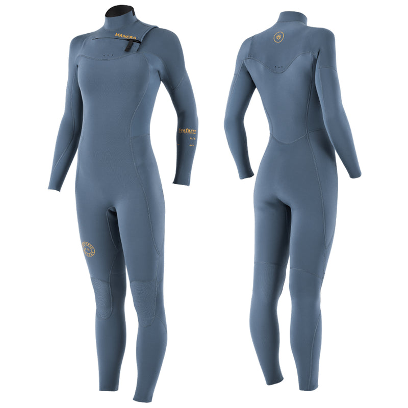 Load image into Gallery viewer, Manera Women's Seafarer 4/3 Chest-Zip Wetsuit - 2024