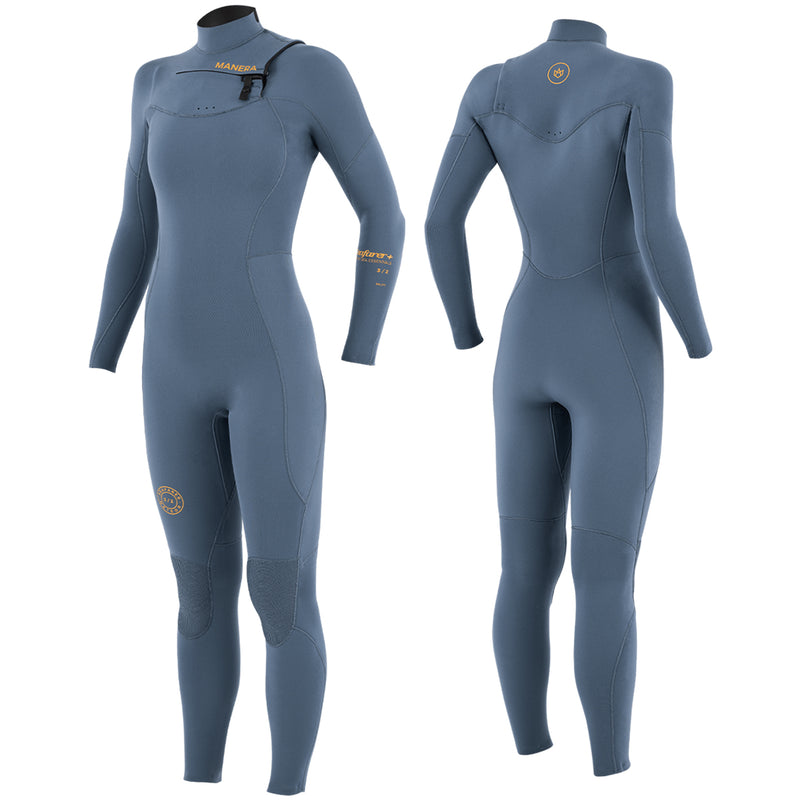 Load image into Gallery viewer, Manera Women's Seafarer+ Steamer 3/2 Chest-Zip Wetsuit
