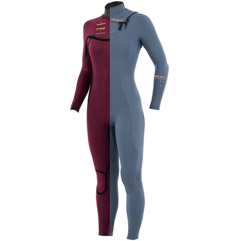 Load image into Gallery viewer, Manera Women's Seafarer+ Steamer 4/3 Chest-Zip Wetsuit