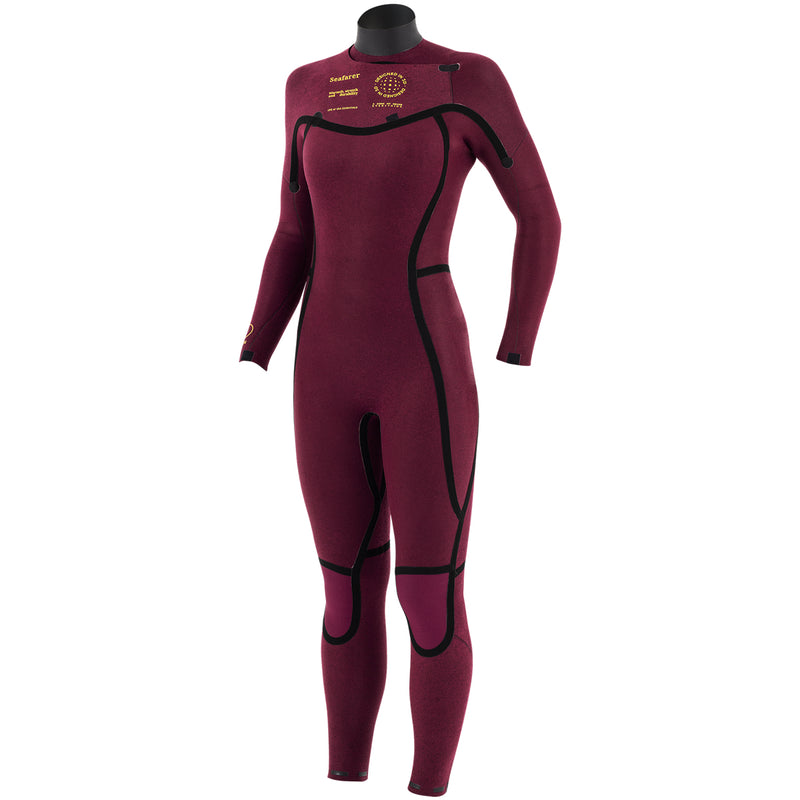 Load image into Gallery viewer, Manera Women's Seafarer+ Steamer 5/3 Chest-Zip Wetsuit