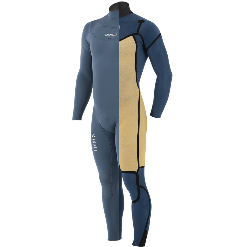 Load image into Gallery viewer, Manera X10D Meteor 4/3 Chest-Zip Wetsuit