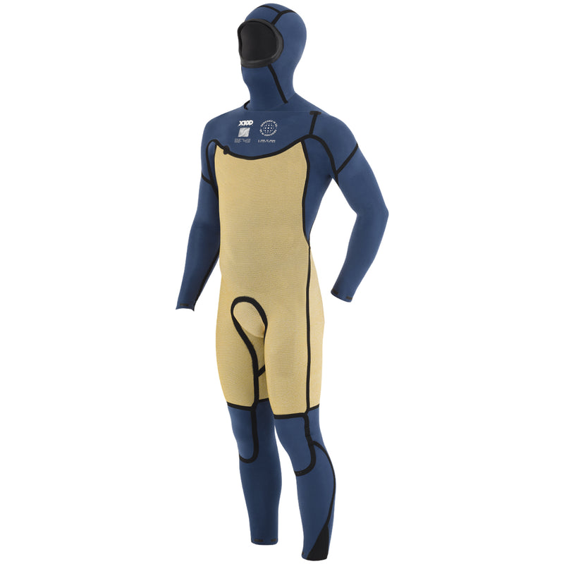 Load image into Gallery viewer, Manera X10D Meteor 4/3 Hooded Chest-Zip Wetsuit