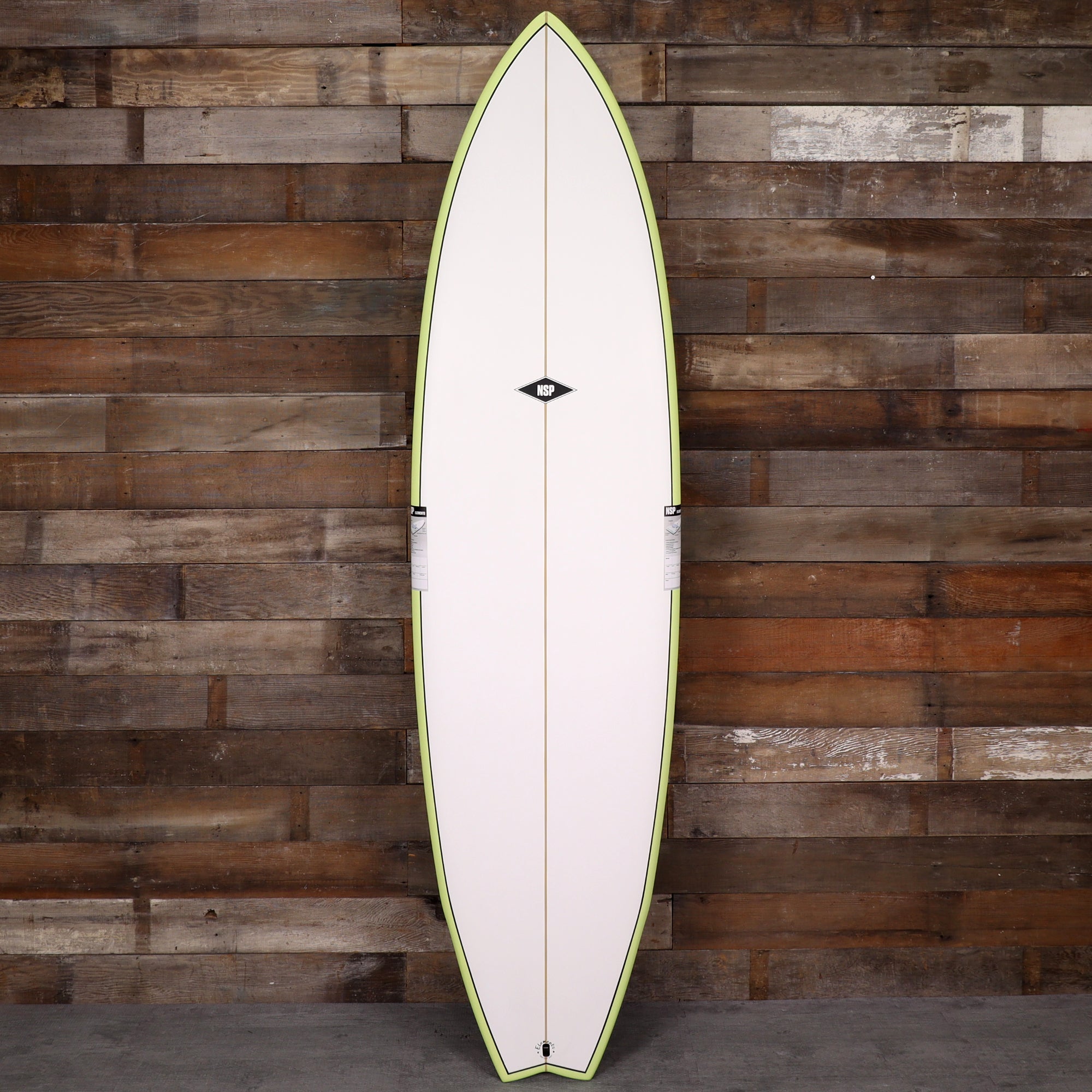 NSP Fish Elements 7'2 × 22 × 2 ⅝ Surfboard - Green – Cleanline Surf