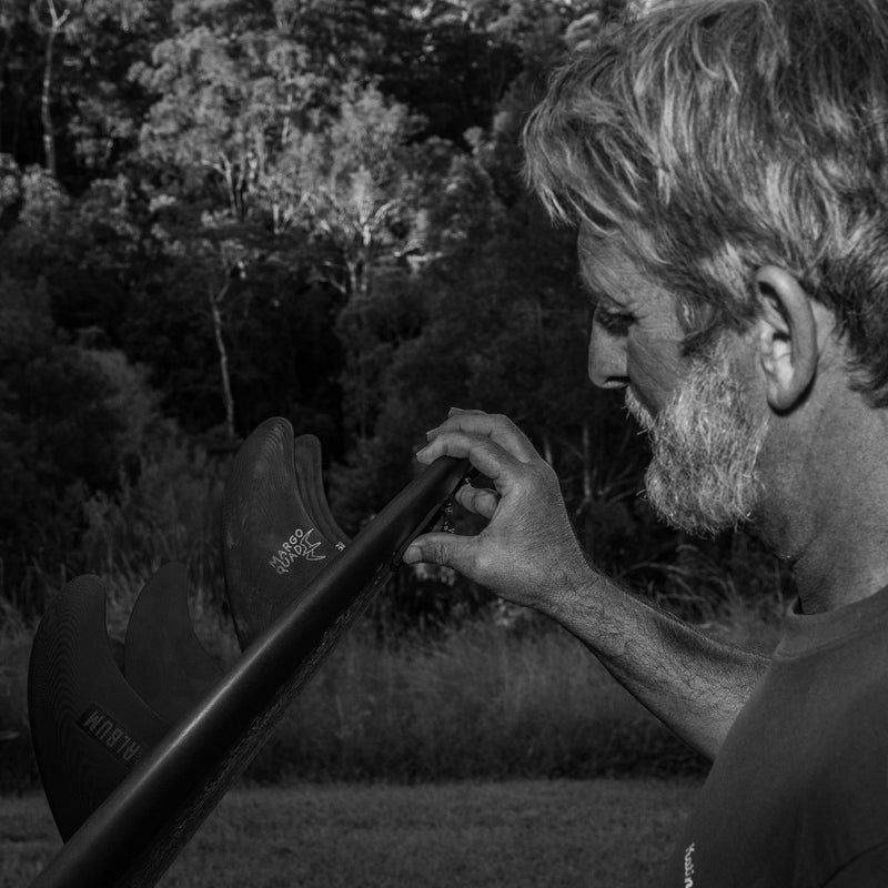 Load image into Gallery viewer, NVS Album Margo Apex Series Single Tab Quad Fin Set 5