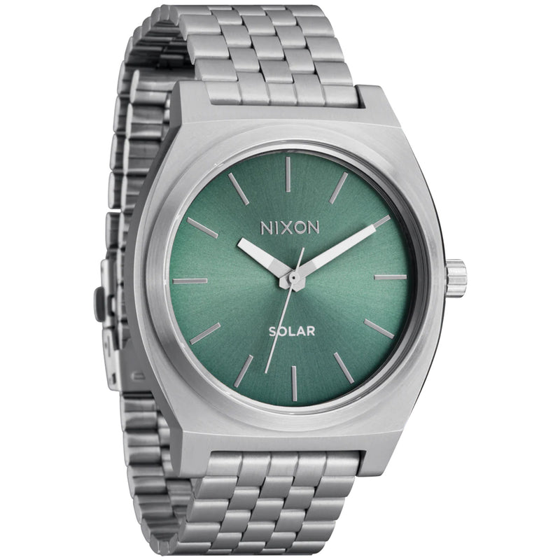 Load image into Gallery viewer, Nixon Time Teller Solar Stainless Steel Watch