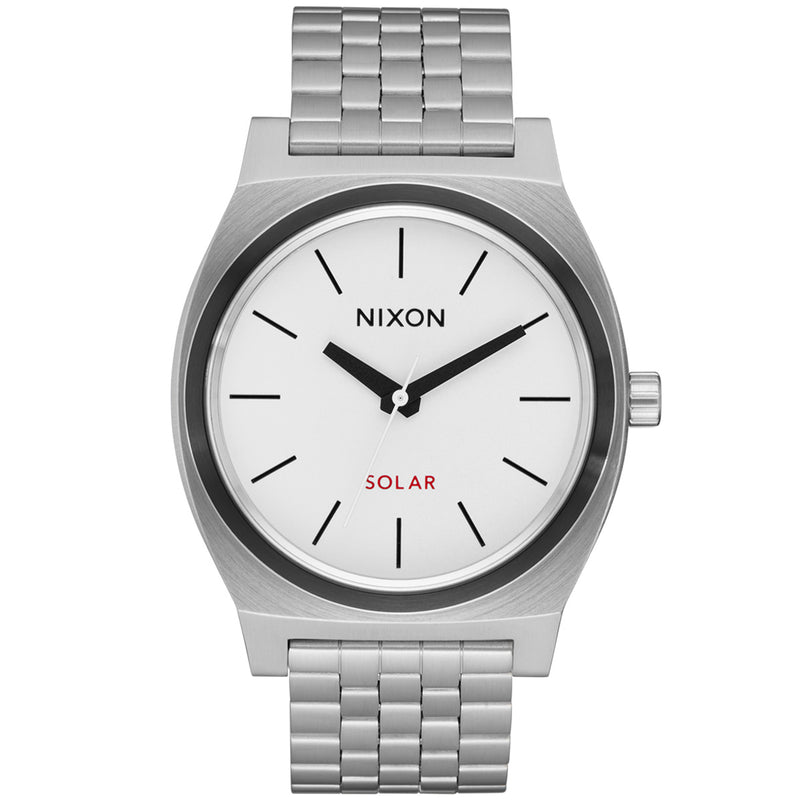 Load image into Gallery viewer, Nixon Time Teller Solar Stainless Steel Watch