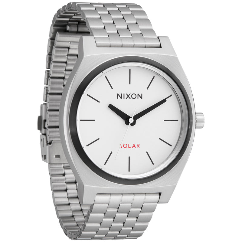 Load image into Gallery viewer, Nixon Time Teller Solar Stainless Steel Watch