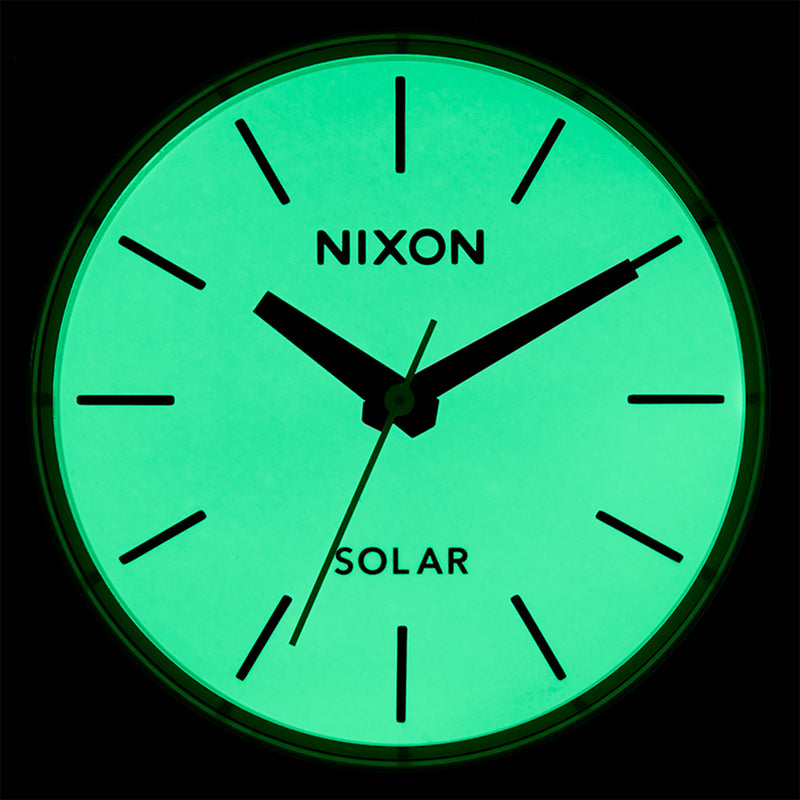 Load image into Gallery viewer, Nixon Time Teller Solar Stainless Steel Watch