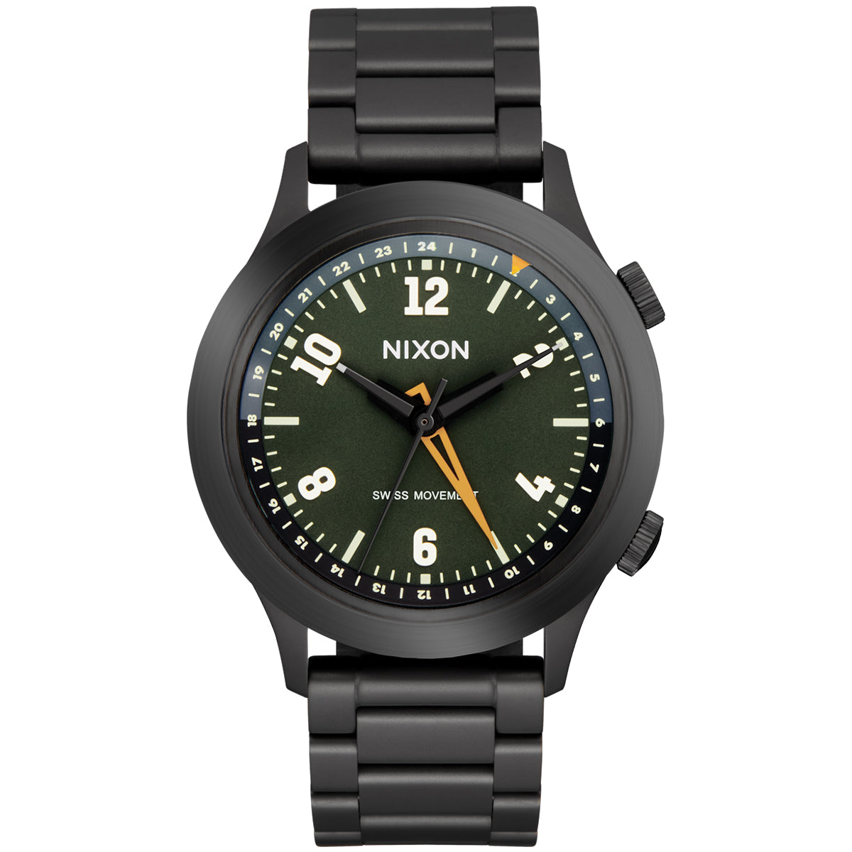 Nixon The Drifter 40 GMT Stainless Steel Watch – Cleanline Surf