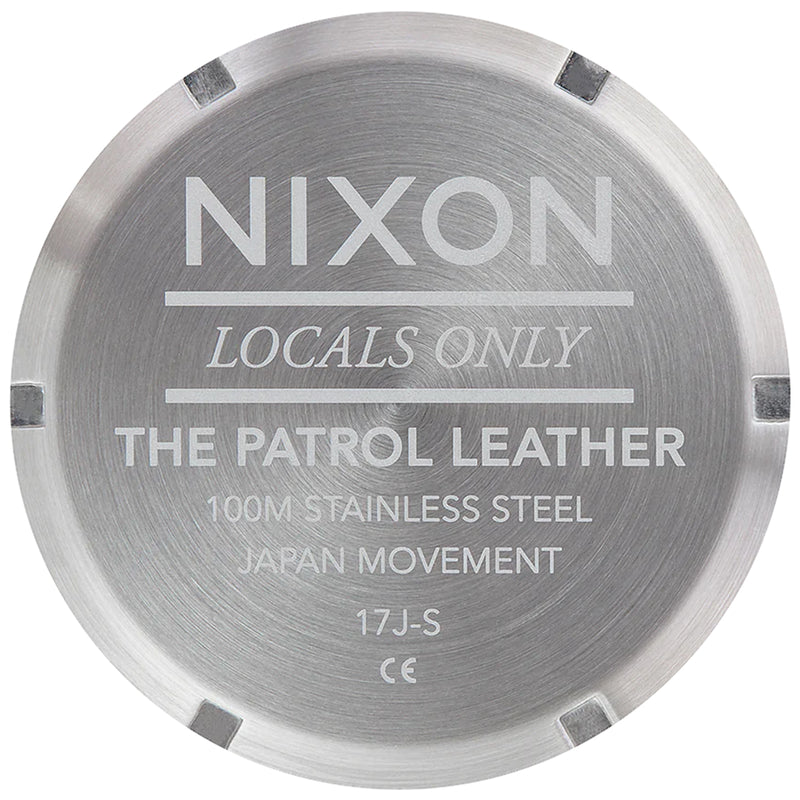 Load image into Gallery viewer, Nixon Patrol Leather Watch