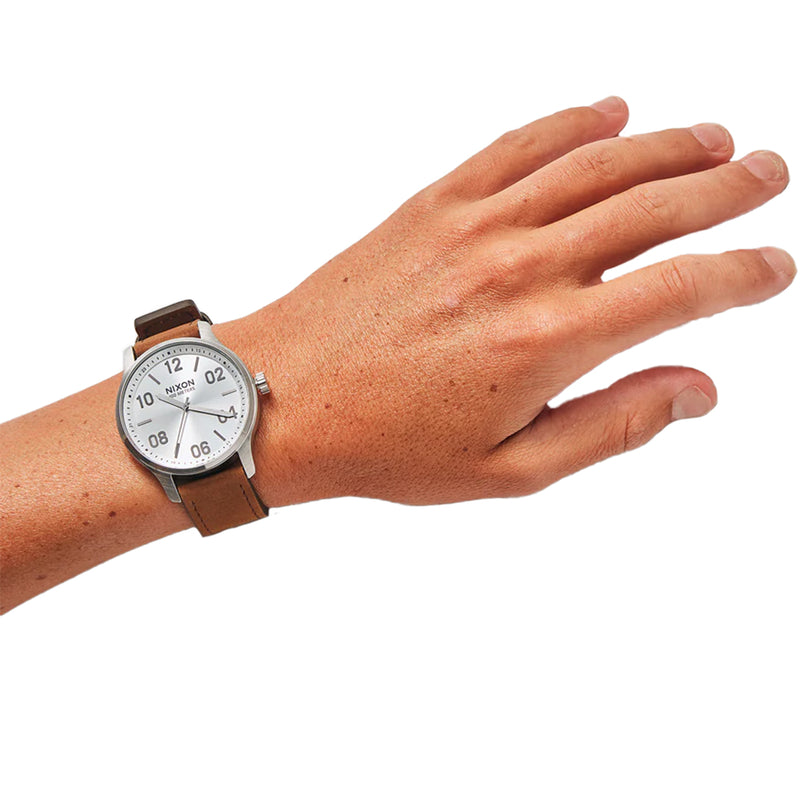 Load image into Gallery viewer, Nixon Patrol Leather Watch
