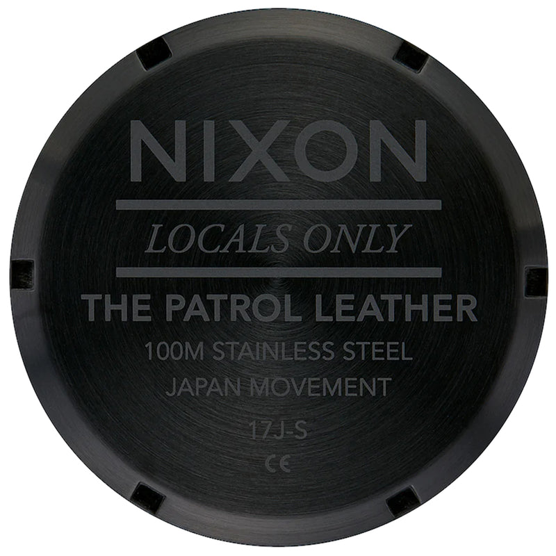 Load image into Gallery viewer, Nixon Patrol Leather Watch