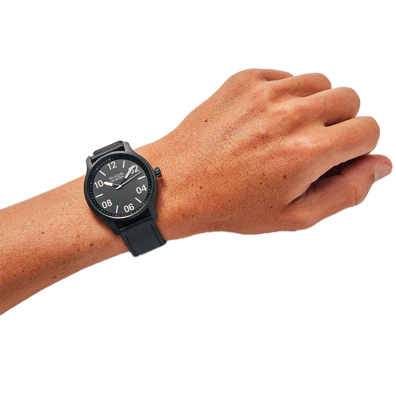 Load image into Gallery viewer, Nixon Patrol Leather Watch
