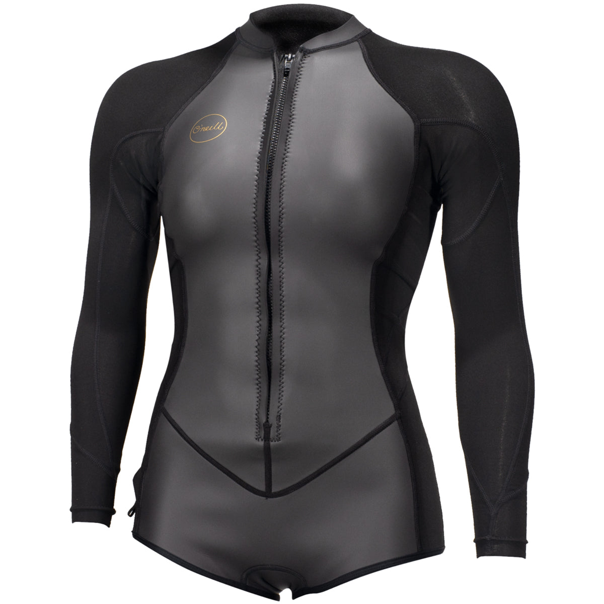 O'Neill WOMENS フロントジッパー LSスプリング O'Neill Women's Bahia 2/1 Long Sleeve Front-Zip Spring Wetsuit