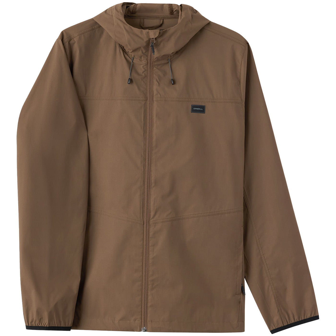 O'Neill TRVLR Stretch Windbreaker Hooded Zip-Up Jacket – Cleanline