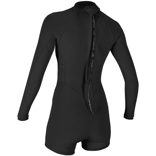 O'Neill Women's Bahia 2/1 Back Zip Long Sleeve Spring Wetsuit