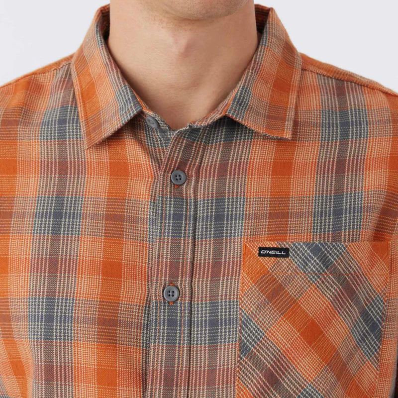 Load image into Gallery viewer, O&#39;Neill Prospect Long Sleeve Button-Up Flannel Shirt
