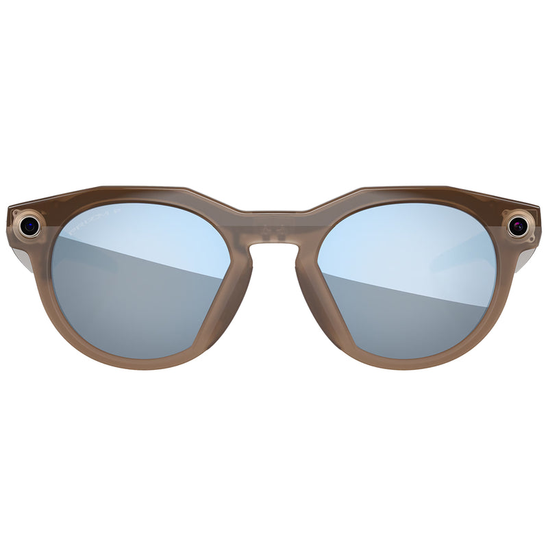 Load image into Gallery viewer, Oakley Meta HSTN Polarized Sunglasses - Brown Smoke/Prizm Deep Water