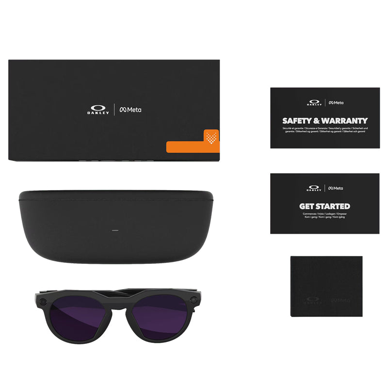 Load image into Gallery viewer, Oakley Meta HSTN Transition Sunglasses - Black/Transitions Amethyst