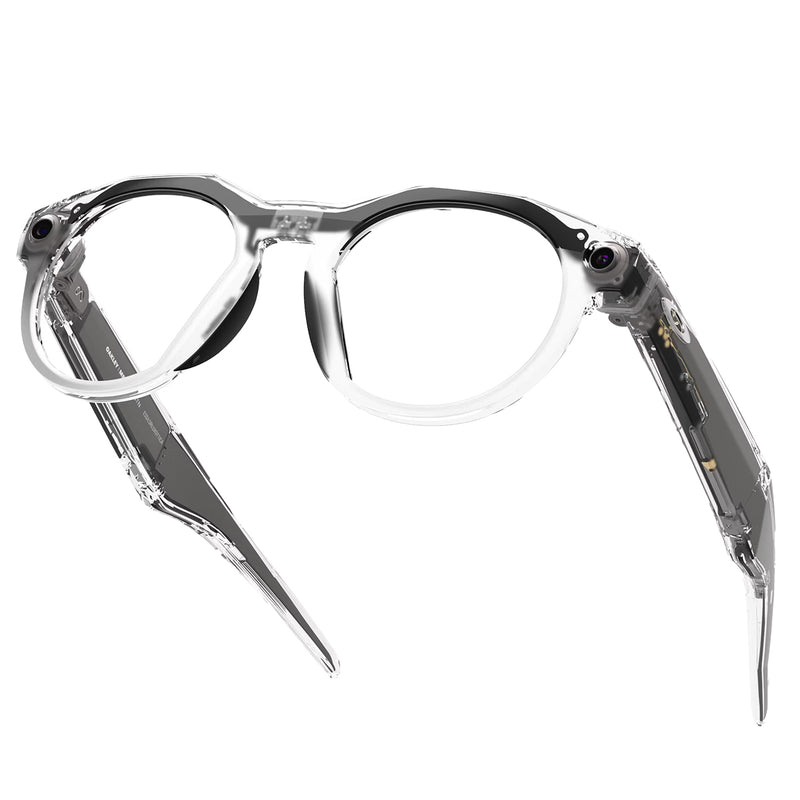 Load image into Gallery viewer, Oakley Meta HSTN Transition Sunglasses - Clear/Transitions Grey