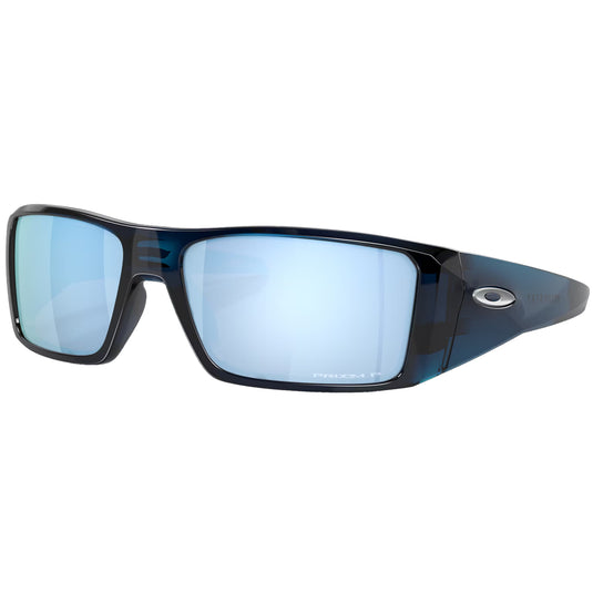 Oakley Heliostat Polarized Sunglasses - Transparent Poseidon/Prizm Deep Water