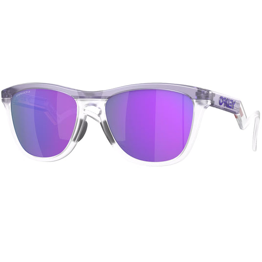 Oakley Frogskins Hybrid Sunglasses - Matte Lilac/Prizm Clear/Prizm Violet