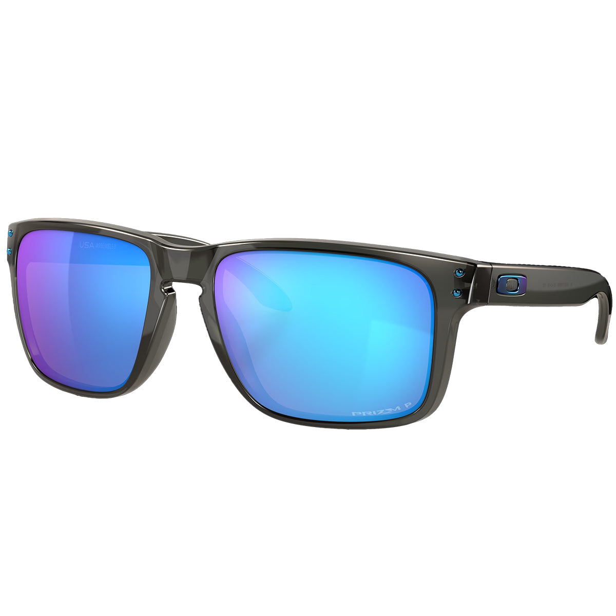 Oakley Holbrook XL Polarized Sunglasses Grey Smoke/Prizm