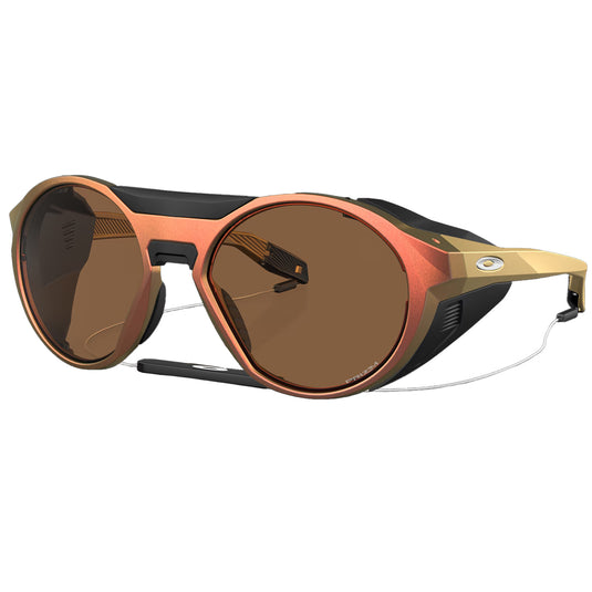 Oakley Clifden Coalesce Collection Sunglasses - Matte Red Gold Colorshift/Prizm Bronze