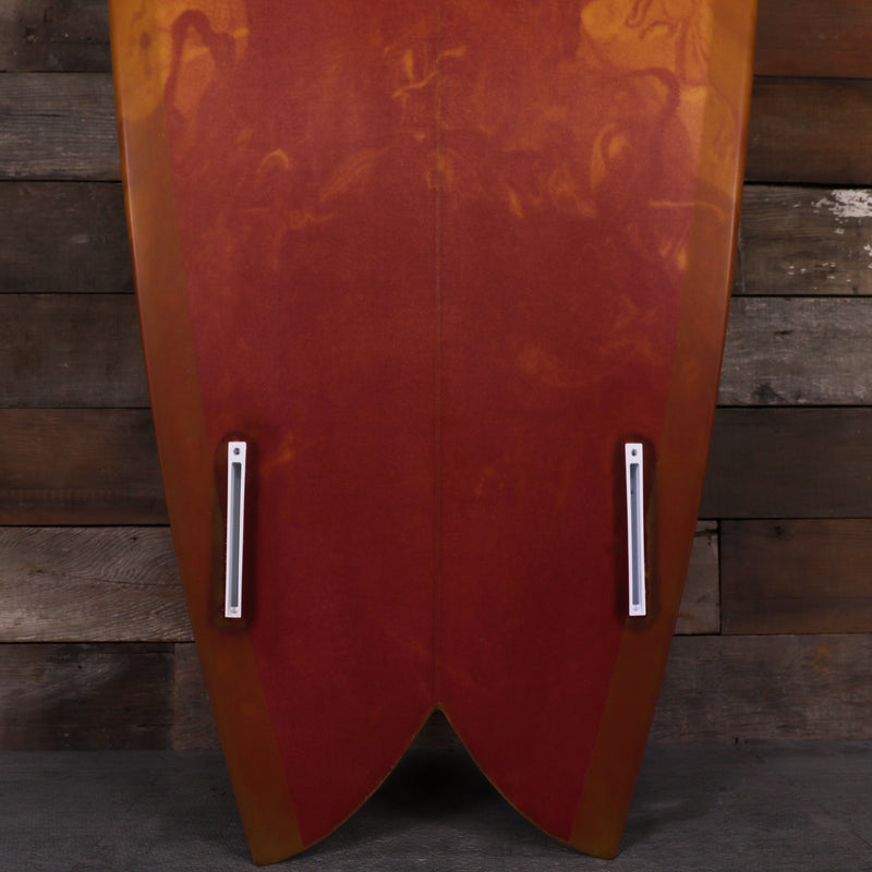 Load image into Gallery viewer, Pace Cascadia Fish 6'0 x 21 ⅛ x 2 ⅝ Surfboard - Red Flame
