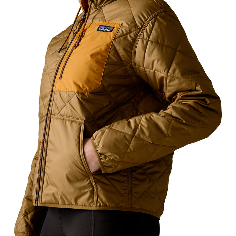 Load image into Gallery viewer, Patagonia Women's Diamond Quilted Bomber Hooded Zip-Up Jacket 8