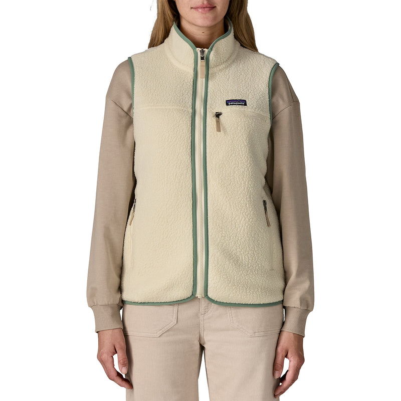 Load image into Gallery viewer, Patagonia Women's Retro Pile Fleece Zip-Up Vest 6