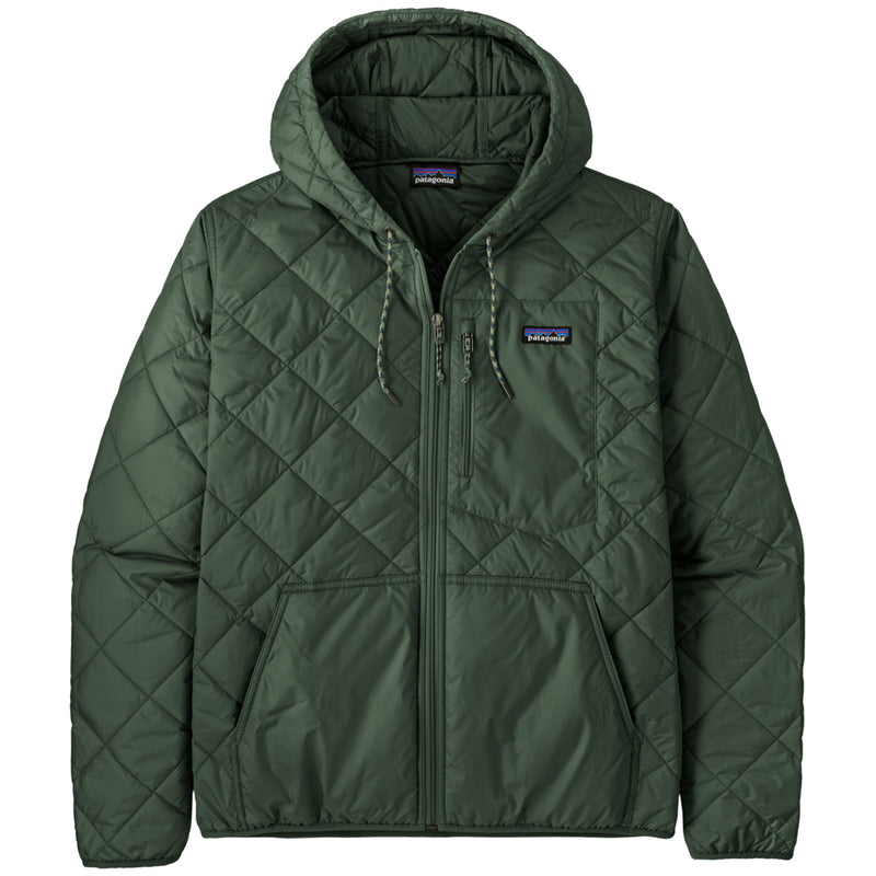 Load image into Gallery viewer, Patagonia Diamond Quilted Bomber Hooded Zip-Up Jacket 1