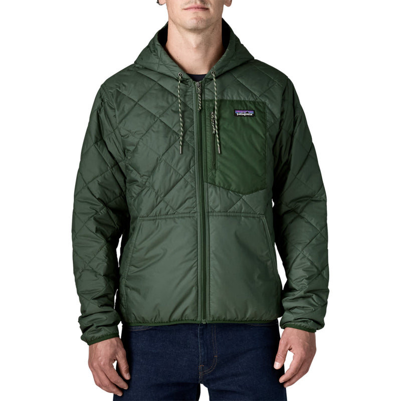 Load image into Gallery viewer, Patagonia Diamond Quilted Bomber Hooded Zip-Up Jacket 3