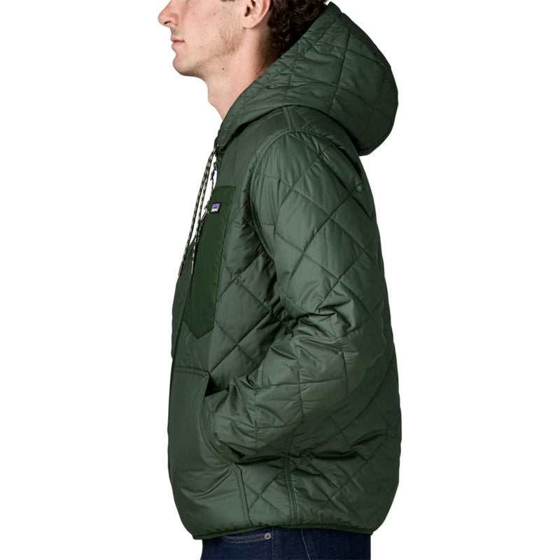 Load image into Gallery viewer, Patagonia Diamond Quilted Bomber Hooded Zip-Up Jacket 4