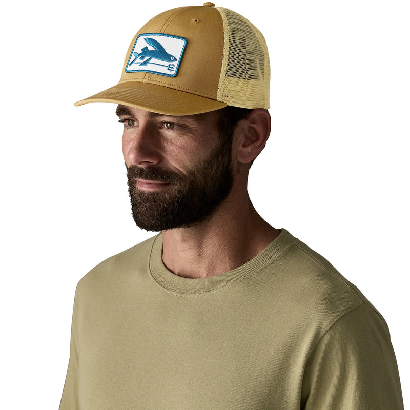 Load image into Gallery viewer, Patagonia Fly Fish LoPro Trucker Hat 3