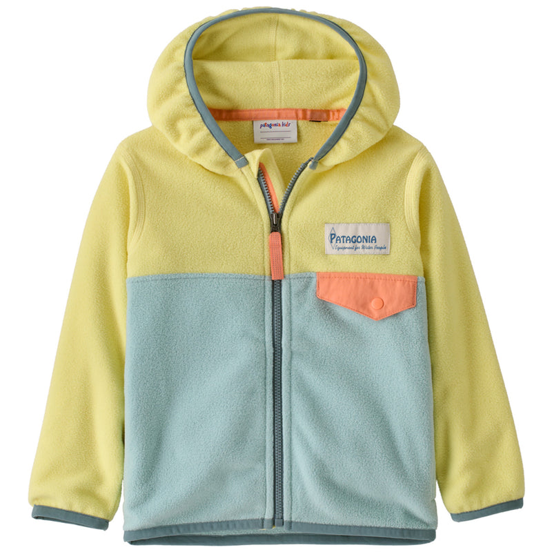Load image into Gallery viewer, Patagonia Baby Micro D Snap-T Fleece Hooded Zip-Up Jacket
