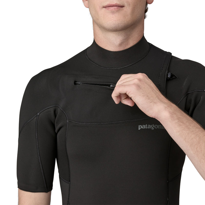 Load image into Gallery viewer, Patagonia Yulex Regulator Lite 2mm Short Sleeve Chest Zip Spring Wetsuit
