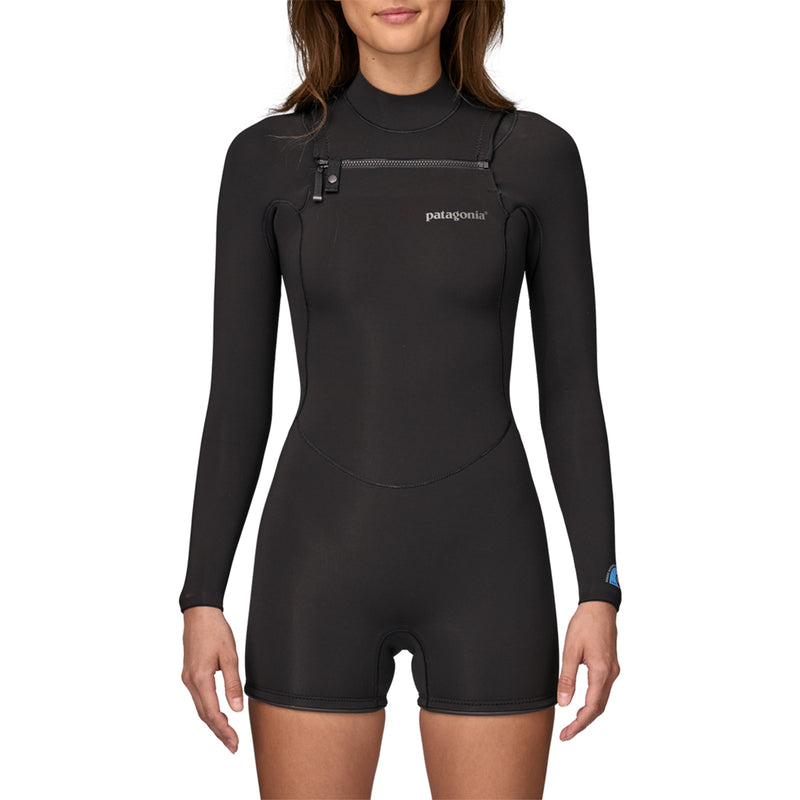 Load image into Gallery viewer, Patagonia Women&#39;s Yulex Regulator Lite 2mm Long Sleeve Chest Zip Spring Wetsuit
