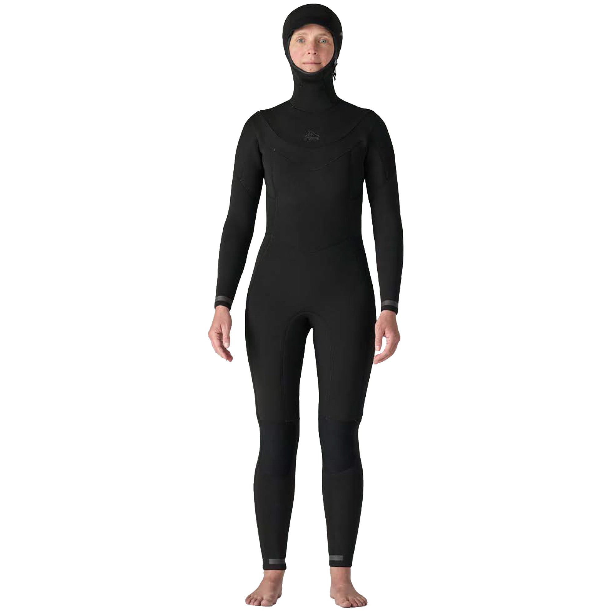 サーフィン・ボディボード Patagonia Front-Zip Hooded Full Wetsuit Patagonia Women's Regulator 5/4 Hooded U-Zip Wetsuit – Cleanline Surf