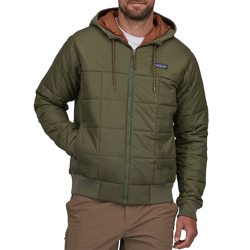 Load image into Gallery viewer, Patagonia Box Quilted Hooded Zip-Up Jacket