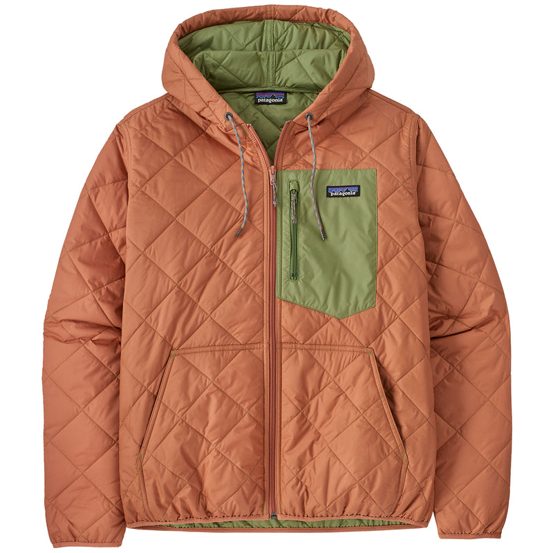 Load image into Gallery viewer, Patagonia Diamond Quilted Bomber Hooded Zip-Up Jacket 1