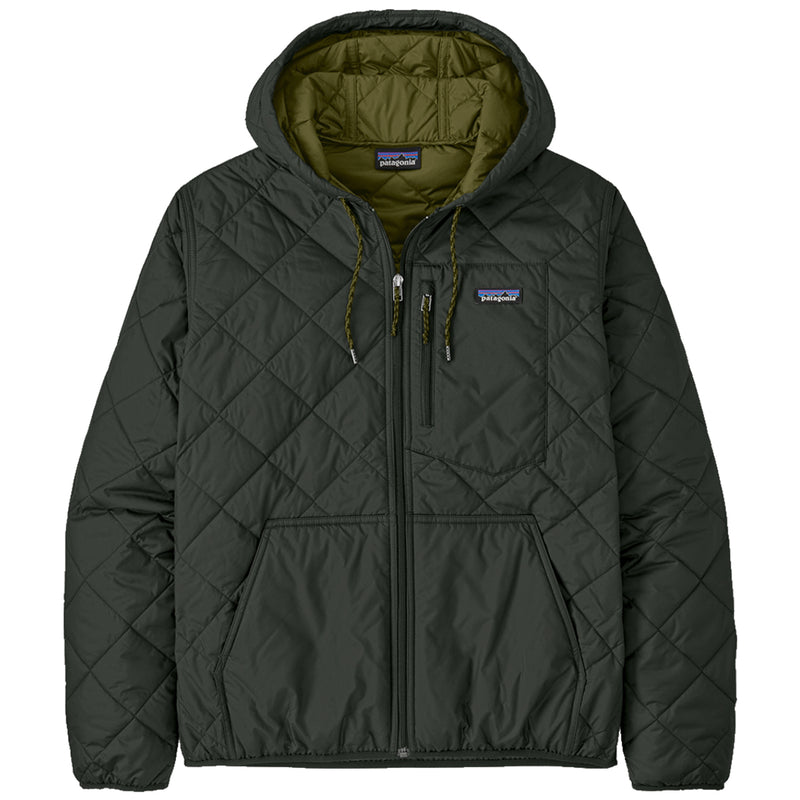 Load image into Gallery viewer, Patagonia Diamond Quilted Bomber Hooded Zip Jacket